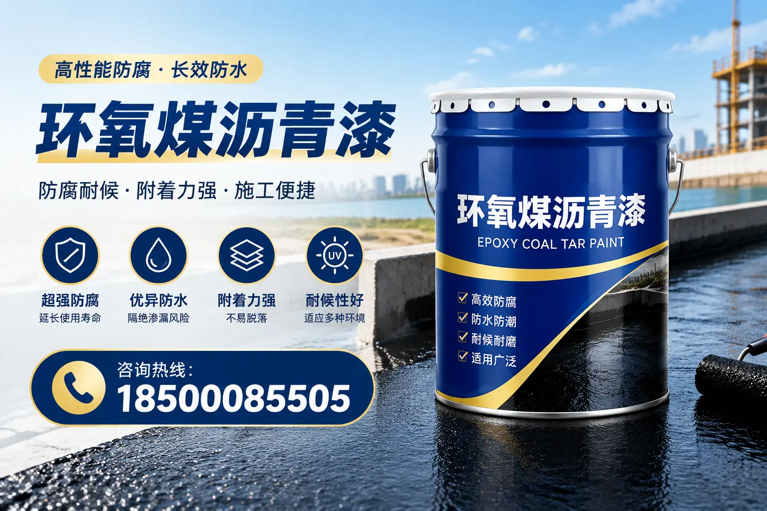 环氧煤沥青漆的优势与应用解析,适合兴安企业选择